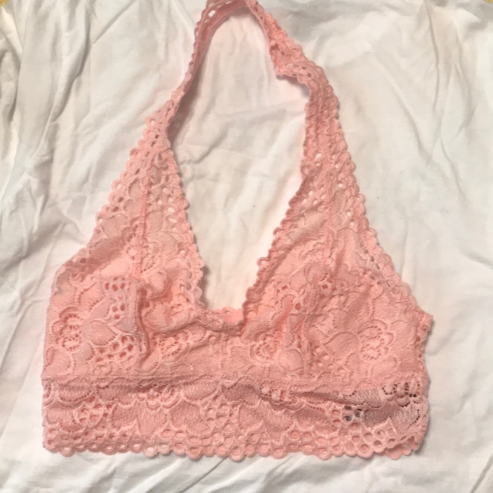 Pink aerie bralette